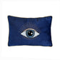 EYE WOVEN VELVET PILLOW