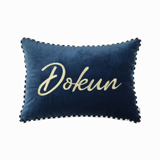 DOKUN PICOT RECTANGULAR PILLOW