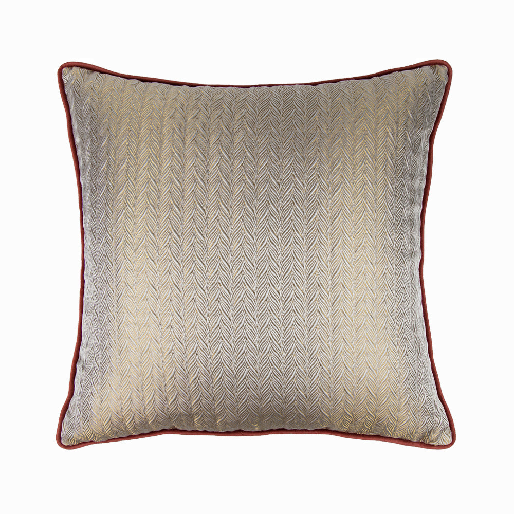 GOLD PATTERNED PILLOW