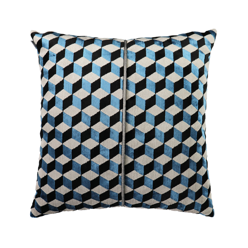 GEOMETRIC PATTERNED SQUARE PILLOW