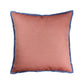 SELF-PATTERNED DOUBLE FACED DECORATIVE PILLOW