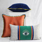 GEOMETRIC PATTERENED RECTANGLE PILLOW