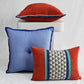  SELF STRIPED VELVET PILLOW