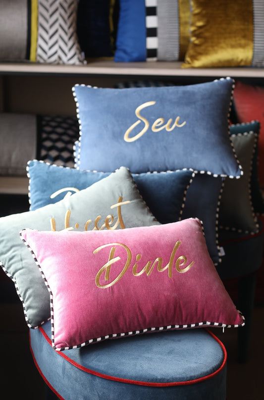 DİNLE PICOT RECTANGULAR PILLOW